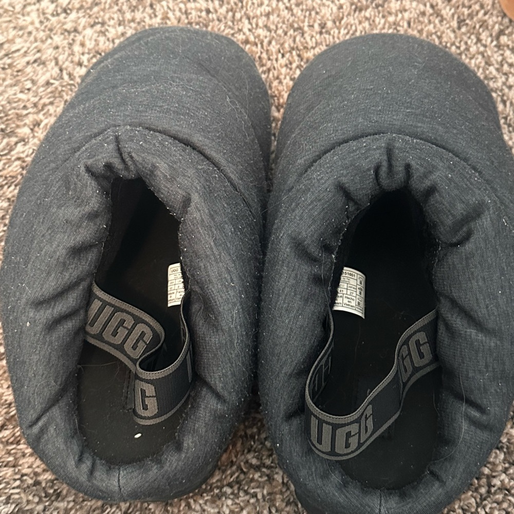 UGG Dark Gray Slippers - Picture 2 of 6
